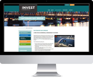 Invest Eurobodalla Web Design