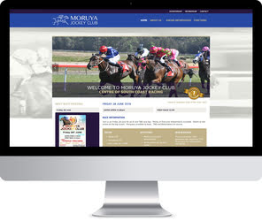Moruya Jockey Club Web Design