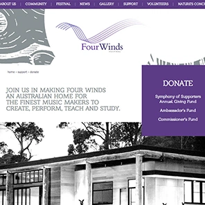 Four Winds website