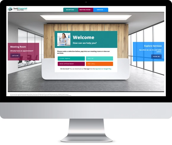 Seek Financial Solutions Canberra Website design
