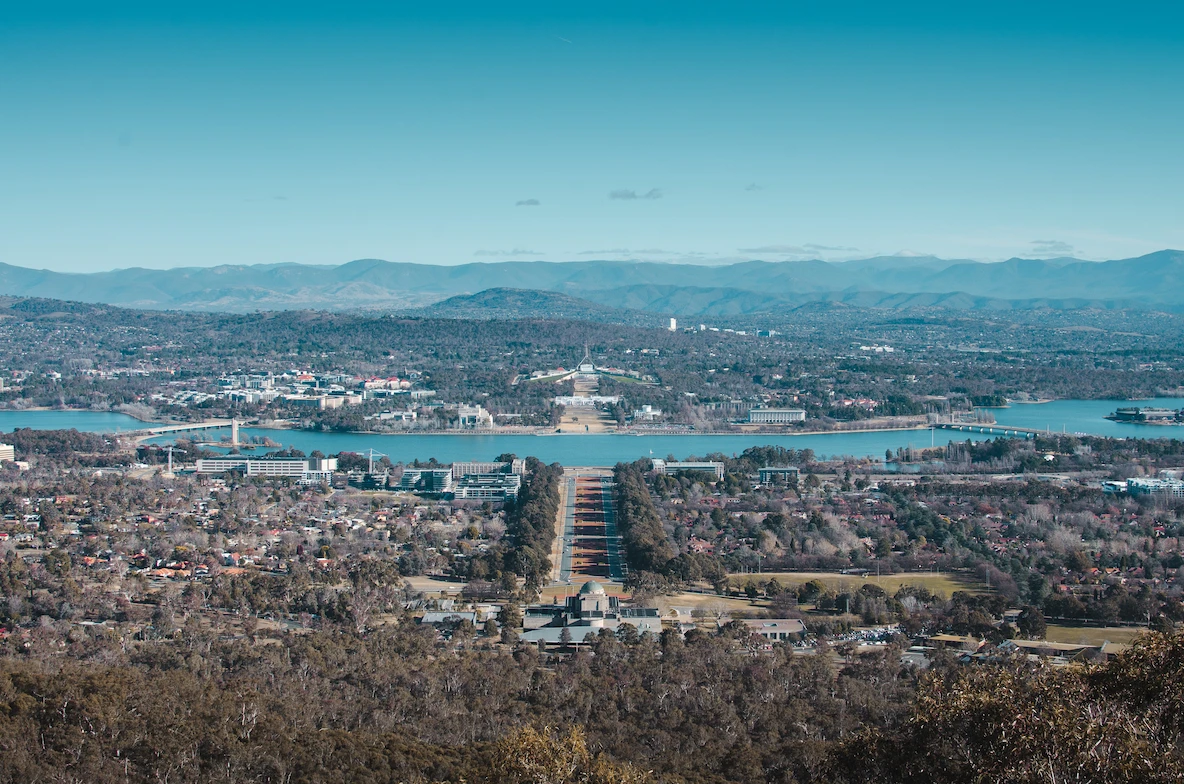 Canberra Aerial Shot
