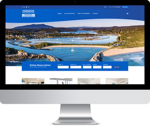 Horizon Holiday Apartments Narooma Website Design