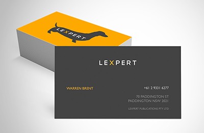 Lexpert Business Card Design by Fisse Design