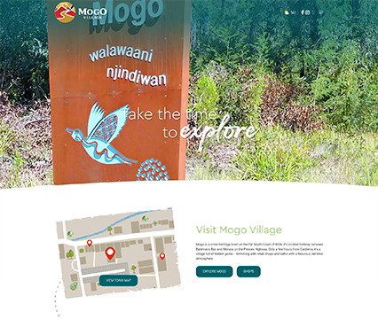 Mogo Village Web Design