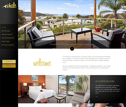 The Whale Inn & Restaurant Web Design