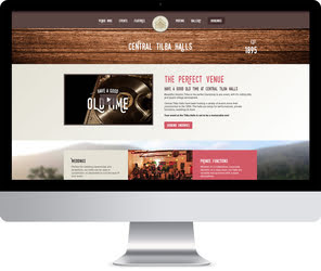 Tilba Vintage Style Web Design